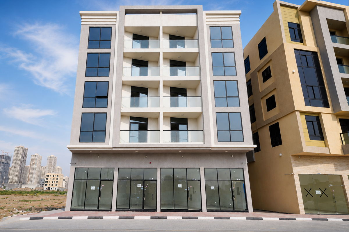 Residential building A-151 in Ajman, delivered by Al Telal