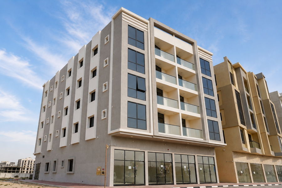 Residential building A-151 in Ajman, built by Al Telal Building Contracting