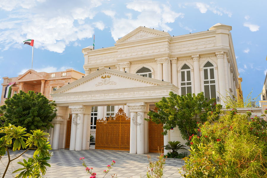 Classical villa A-109 in Ajman, built by Al Telal Building Contracting