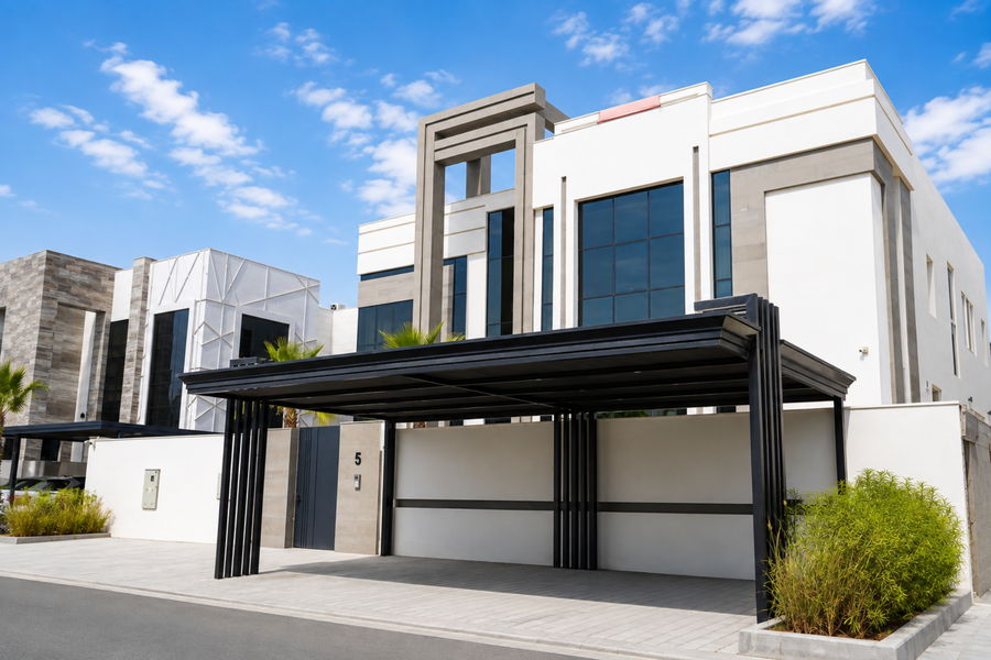 Villas A-118 in Ajman, built by Al Telal Building Contracting